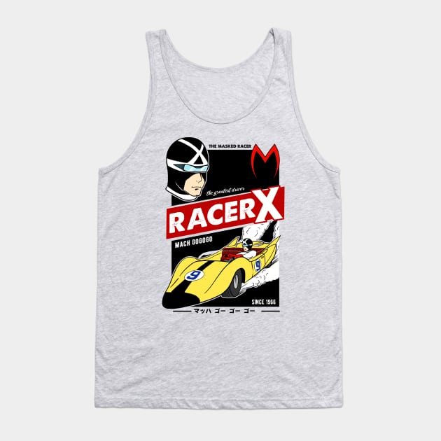 Racer X V.2 Tank Top by OniSide